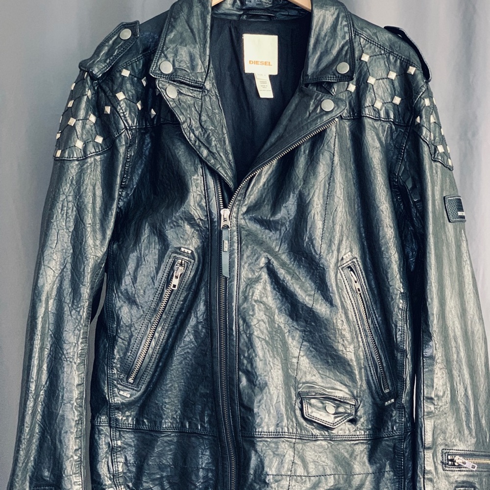 Diesel limited Edition Leather Motorcycle Jacket